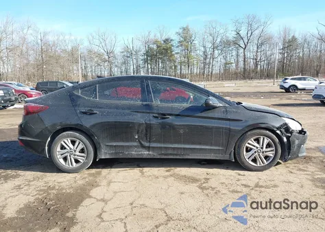 2019 Hyundai Elantra Sel z USA, uszkodzony, nr VIN 5NPD84LF0KH491712